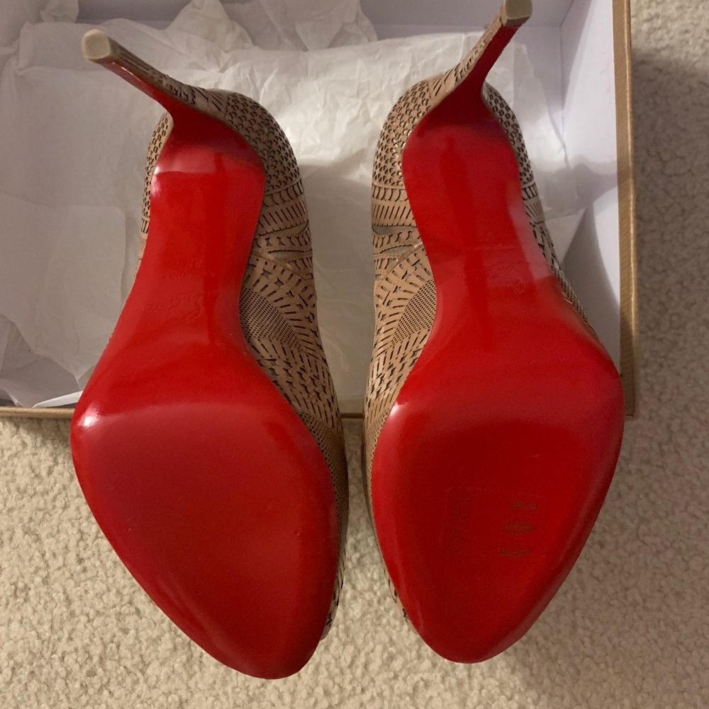 38 | Suellena 120 Patent/Suede Burma Version Nude